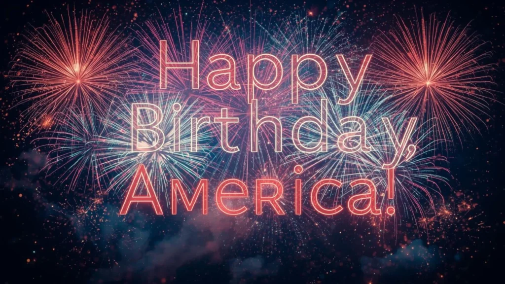 Happy Birthday, America!