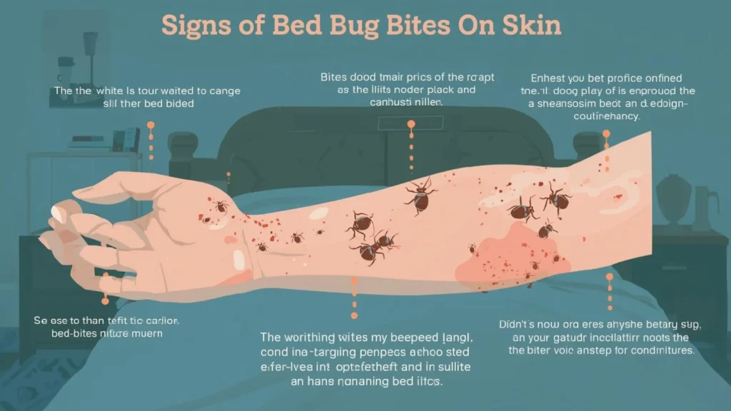 Signs of Bed Bug Bites on Skin
