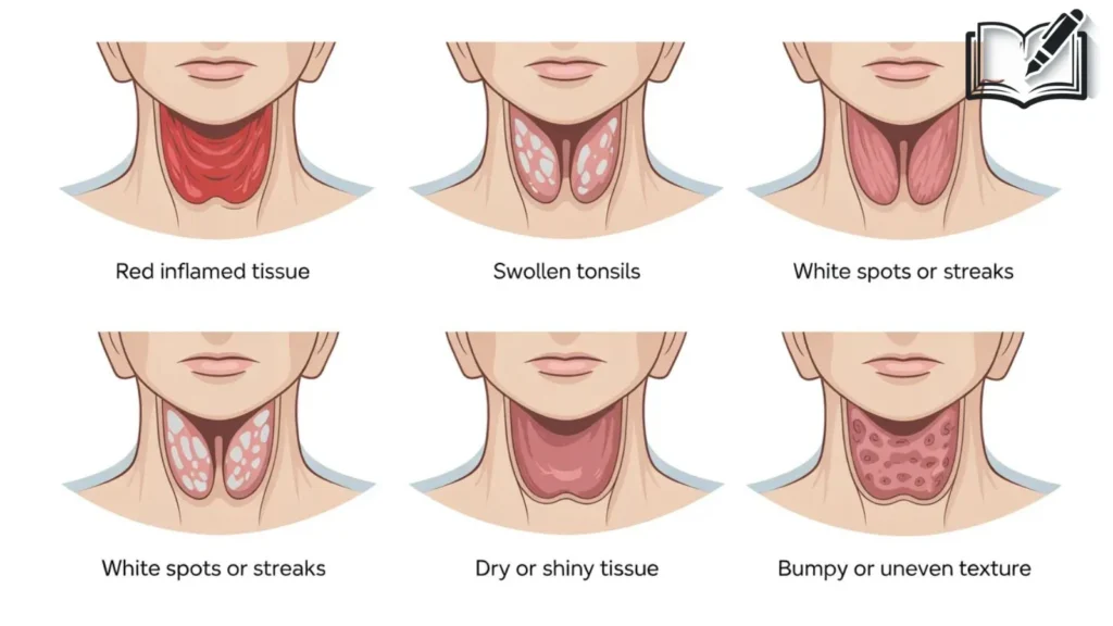 Visual Signs of a Sore Throat