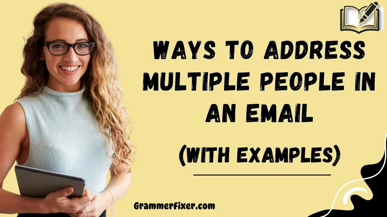 Ways to Address Multiple People in an Email